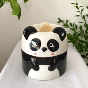 Brûle-parfum panda mignon