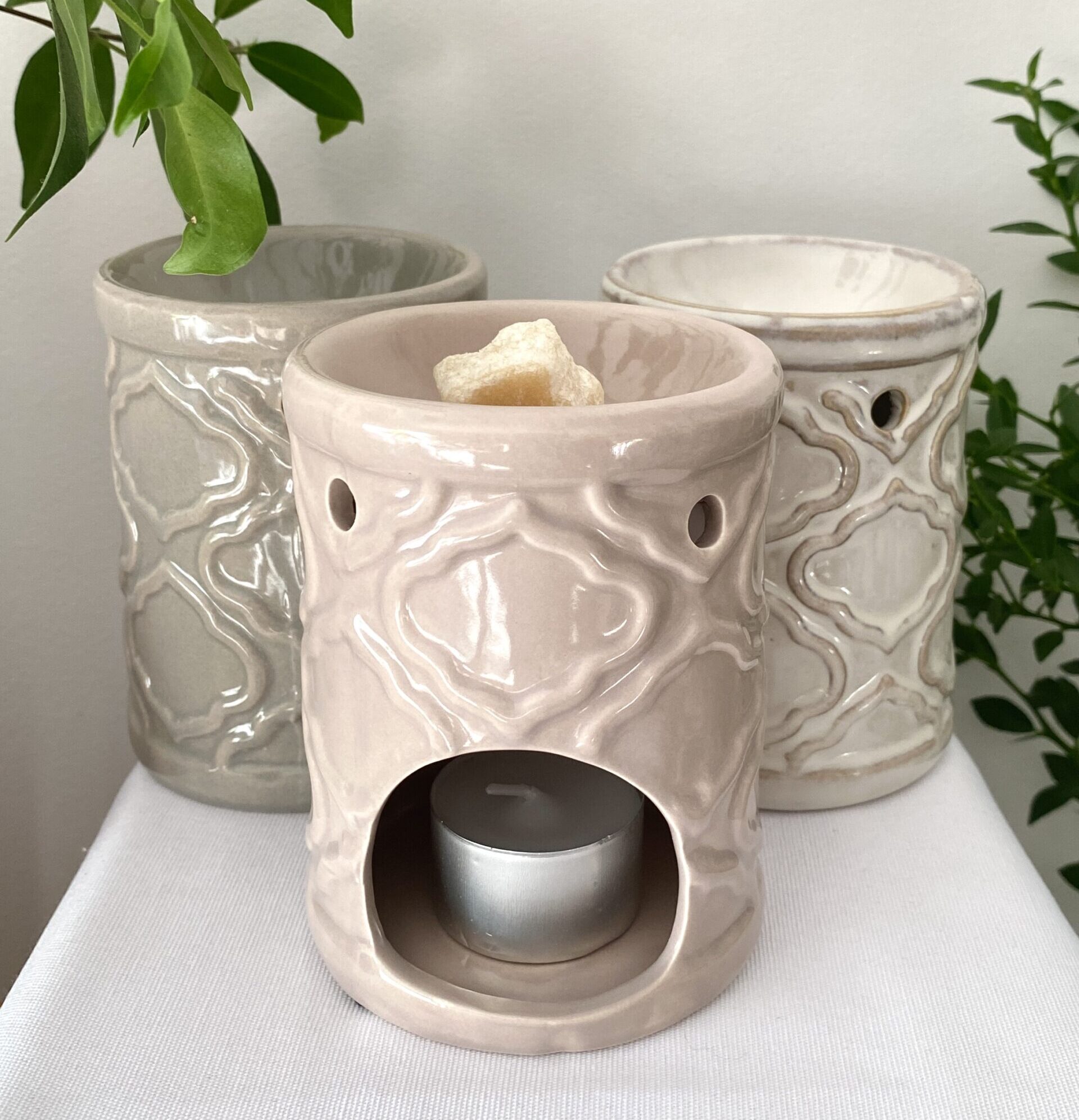 Brûle-Parfums Céramique Arabesques