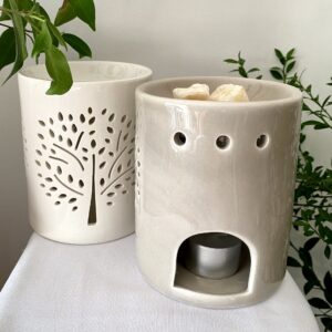 Brûle-Parfums Céramique Arbre de Vie