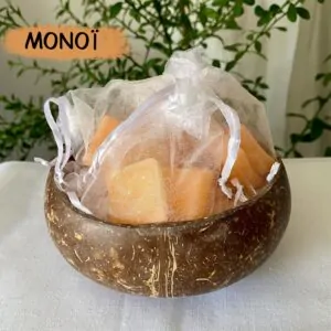 Carrés de cire parfumée Monoï