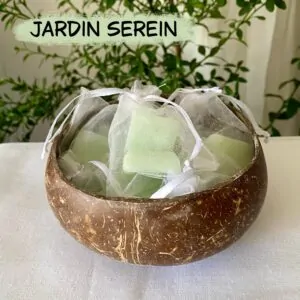 Carrés de cire parfumée Jardin Serein